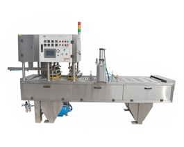 杯裝辣椒醬灌裝機(jī)Hot sauce filling machine,小身材大味道！